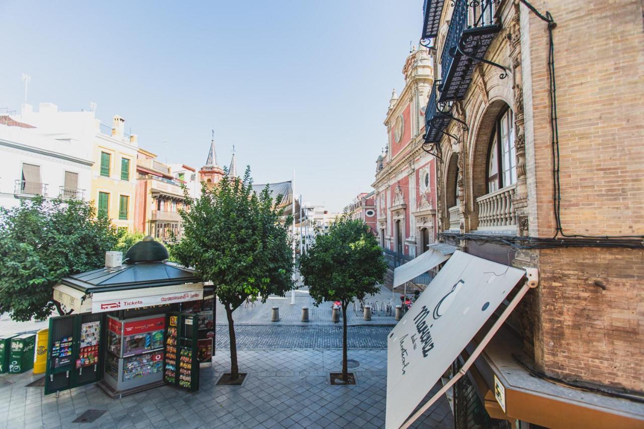 세비야 Casa Plaza Salvador 아파트 외부 사진